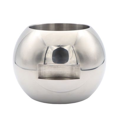 Corrosiebestendig DN40 roestvrij staal 304 DN40 roestvrij staal 304 Floating Straight Through Valve Ball met spiegelgepolijst oppervlak