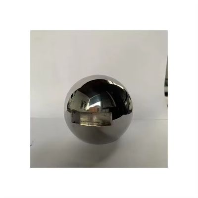 ISO-gecertificeerde DN50-accessoires voor poortklepten van roestvrij staal met een spiegelgepolijst oppervlak en een kleine metalen reservebal