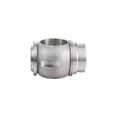 Op maat gemaakte ondersteuning OEM Zilver van roestvrij staal Hard Seal Valve Ball met Valve Seat 201/304/316L van ISO Certified
