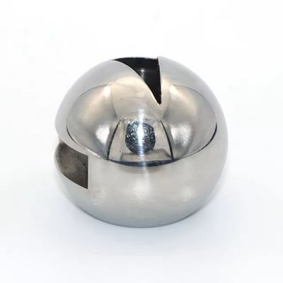Uniek ontwerp Mini Ball Valve voor kleppen Onderdelen in 201/304/316L roestvrij staal Materiaal Zilver