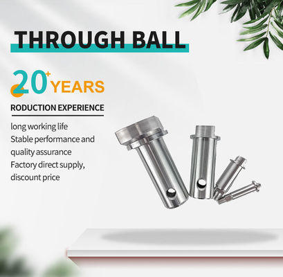DN25 roestvrij staal 316L DN25 roestvrij staal 316L DN25 roestvrij staal 316L Floating Straight Through Valve Ball met op maat gemaakte OEM-ondersteuning en spiegelgepolijst oppervlak