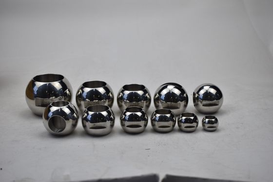 Valve Ball voor drijvend recht door de klep Duurzaam 201/304/316L Materiaal Klep Onderdelen Corrosiebestendig